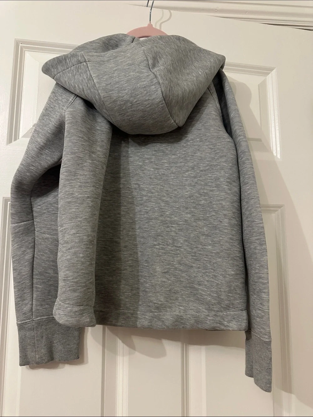 Nike Men’s Light Gray Hooded Performance Jacket